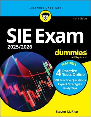 SIE Exam 2025/2026 For Dummies (Securities Industry Essentials Exam ...