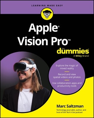 Apple Vision Pro For Dummies by Marc Saltzman | Paper Plus
