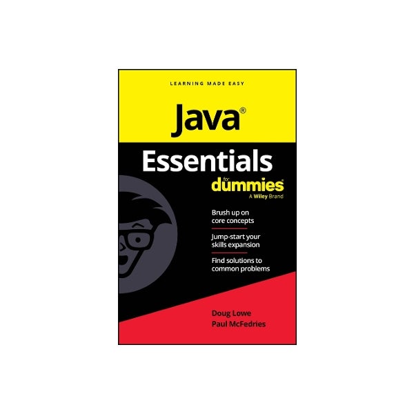 Java Essentials For Dummies by Doug Lowe, Paul McFedries | Paper Plus