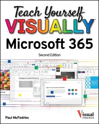 Teach Yourself VISUALLY Microsoft 365 by Paul McFedries | Paper Plus