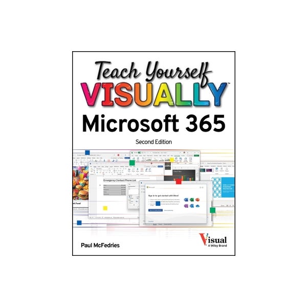 Teach Yourself VISUALLY Microsoft 365 by Paul McFedries | Paper Plus