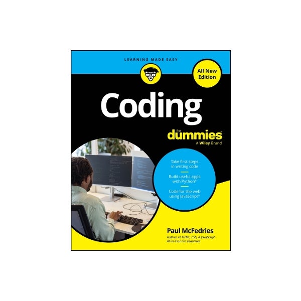 Coding For Dummies by Paul McFedries | Paper Plus