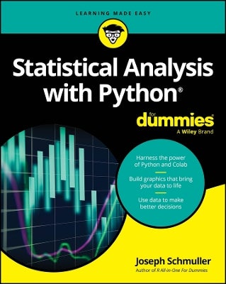 Statistical Analysis with Python For Dummies by Joseph Schmuller ...