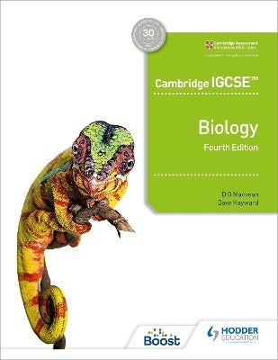 Cambridge IGCSE™ Biology 4th Edition by D. G. Mackean, Dave