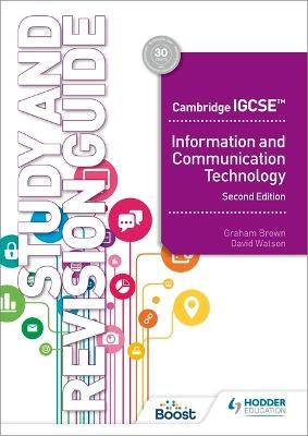 Cambridge IGCSE Information And Communication Technology Study And ...