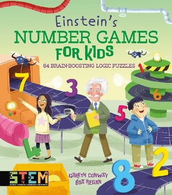 Einstein's Number Games for Kids by Lisa Regan | Paper Plus