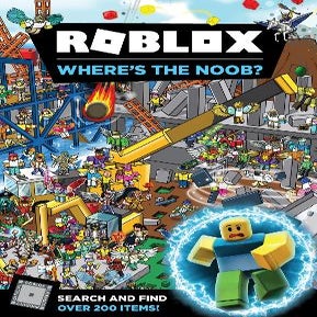 Books Roblox Where S The Noob Search And Find Book Paper Plus