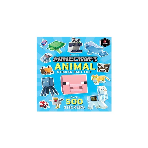 Minecraft Animal Sticker Fact File -