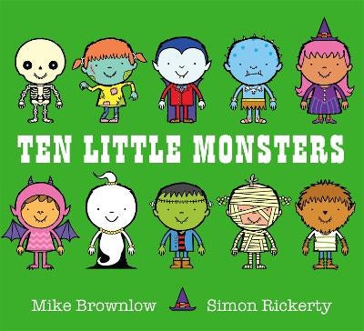 Ten Little Monsters by Mike Brownlow | Paper Plus