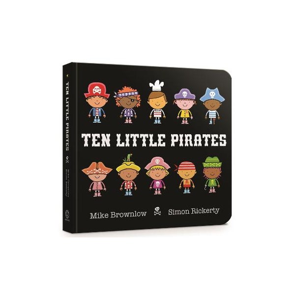 Ten Little Pirates Board Book -