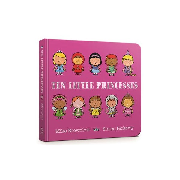 Ten Little Princesses Board Book -