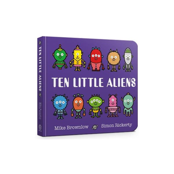 Ten Little Aliens Board Book -