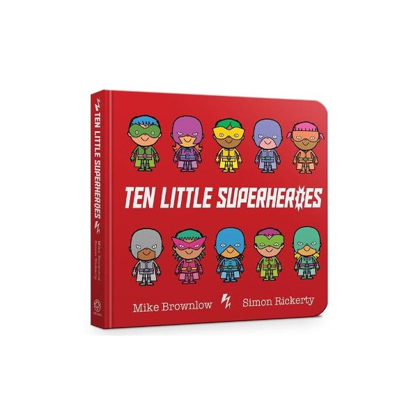 Ten Little Superheroes Board Book -