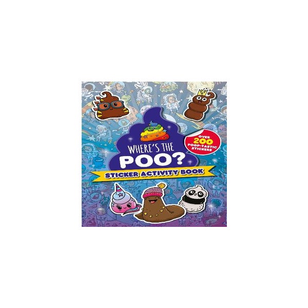 Where's the Poo? Sticker Activity Book -