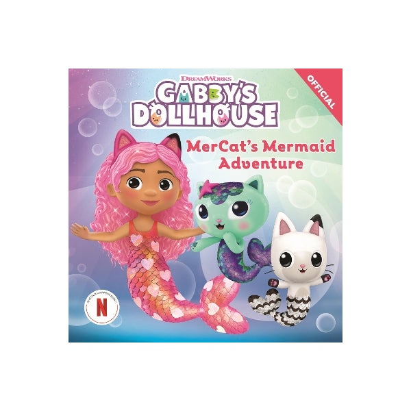 DreamWorks Gabby's Dollhouse: MerCat's Mermaid Adventure by