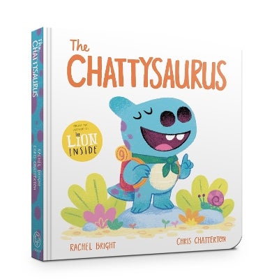 The Chattysaurus Board Book by Rachel Bright | Paper Plus