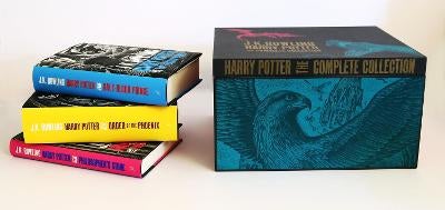 Harry potter books hardback box online set