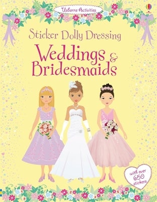 Sticker Dolly Dressing Weddings Bridesmaids by Fiona Watt Lucy