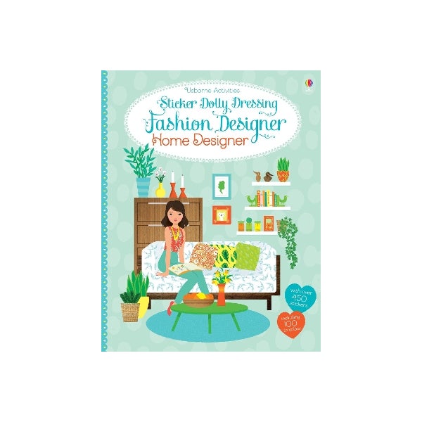 Sticker Dolly Dressing Fashion Designer Home Designer by Emily Bone | Paper Plus Sticker Dolly Dressing Fashion Designer Home Designer by Emily Bone | Paper Plus