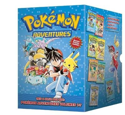 Pokemon Adventures Red & Blue Box Set (Set Includes Vols. 1-7) By ...