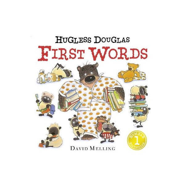 Hugless Douglas First Words Board Book -