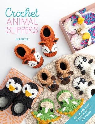 Crochet animal discount slippers free pattern