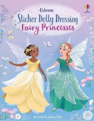 Sticker Dolly Dressing Fairy Princesses by Fiona Watt | Paper Plus
