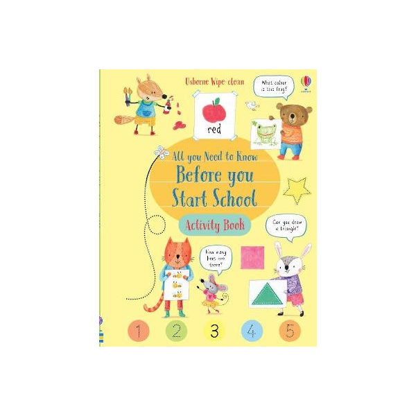 Wipe-Clean All You Need to Know Before You Start School Activity Book -