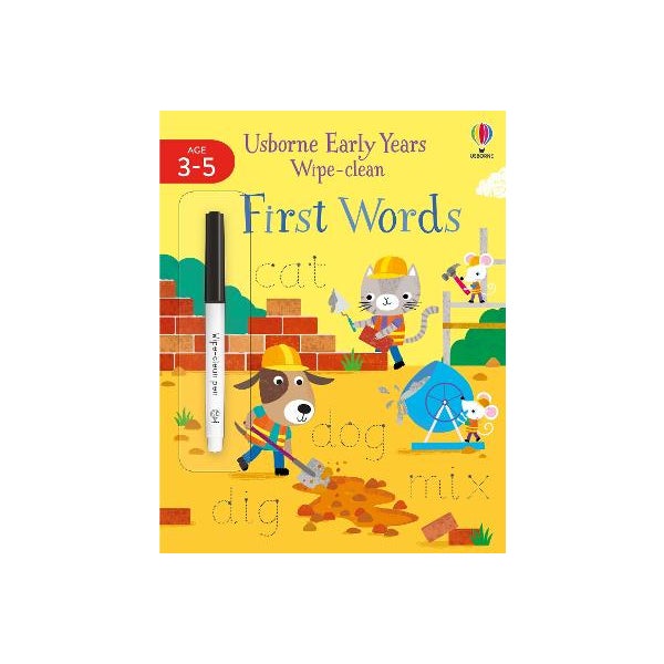 Early Years Wipe-Clean First Words -