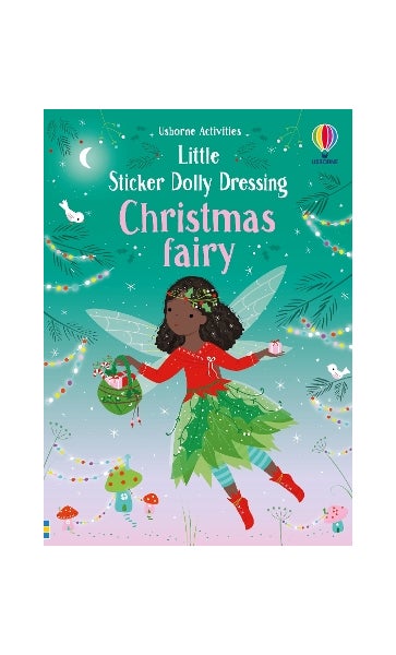 little sticker dolly dressing christmas fairy Usborne Little Sticker Dolly Dressing Fairies - PB
