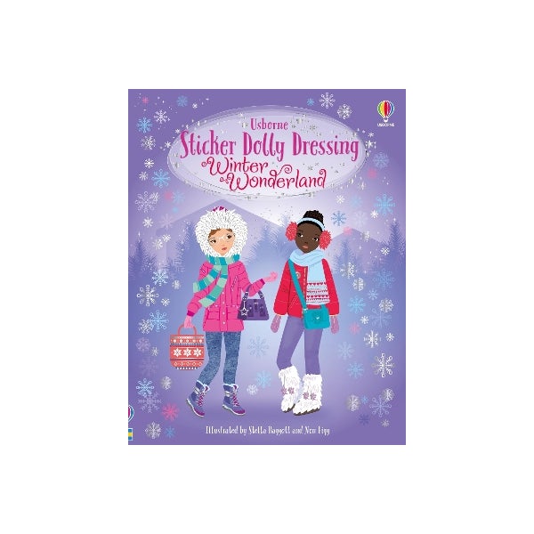 sticker dolly dressing winter wonderland Sticker Dolly Dressing, Winter Wonderland