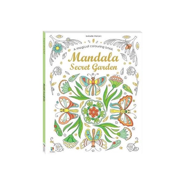 Magical Colouring Book: Mandala Secret Garden -