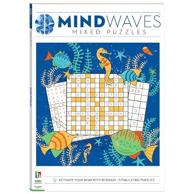 Mindwaves Puzzle Book Mixed Puzzles by Hinkler Pty Ltd | Paper Plus