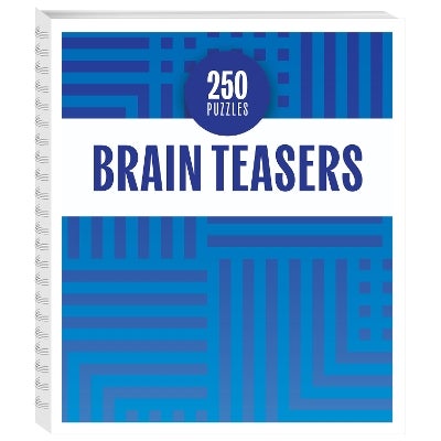 250 Puzzles Brain Teasers by Hinkler Pty Ltd | Paper Plus