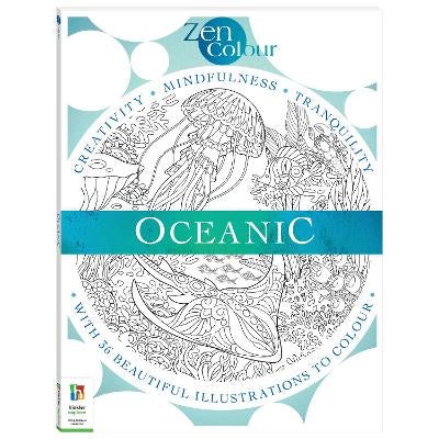 Zen Colour Oceanic by Hinkler Pty Ltd | Paper Plus