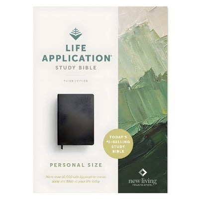 NLT Life Application Study Bible, Third Edition, Black by Paper