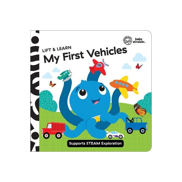 Baby Einstein Lift & Learn My First Vehicles Novelty Board Book -