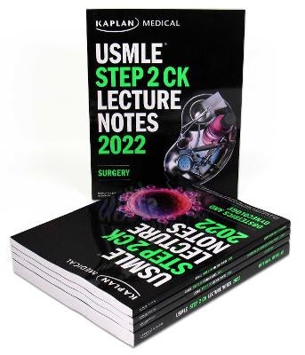 USMLE Step 2 CK Lecture Notes 2022: 5-book set by Kaplan Medical | Paper  Plus