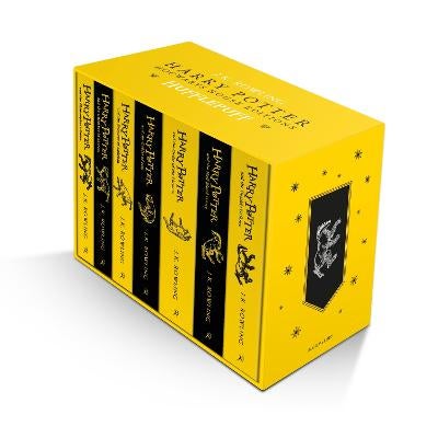 Harry Potter Hufflepuff House Editions Paperback Box Set by