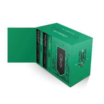 Harry Potter Slytherin House Editions Hardback Box Set by J. K. Rowling Paper Plus