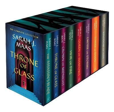 Throne of shops Glass Box Set (books and poster)