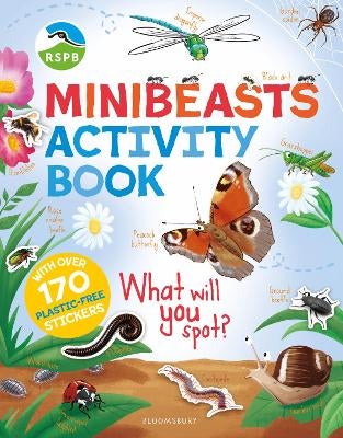 RSPB Minibeasts Activity Book by RSPB | Paper Plus