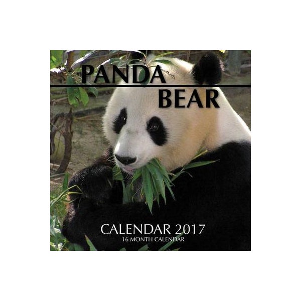 Panda Bear Calendar 2017 -