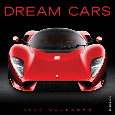 Dream Cars 2025 7 X 7 Mini Wall Calendar by Willow Creek Press Paper Plus