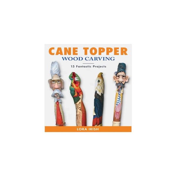 Cane Topper Wood Carving -