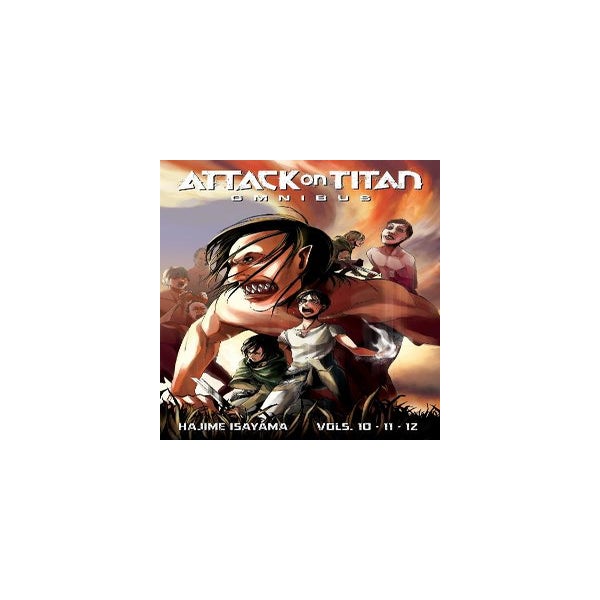 Attack on Titan Omnibus 4 (Vol. 10-12) by HAJIME ISAYAMA - Penguin Books  New Zealand