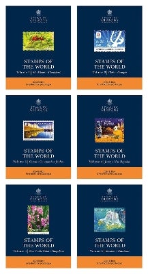 2024 Stamps Of The World Set Of 6 Catalogues by Stanley Gibbons