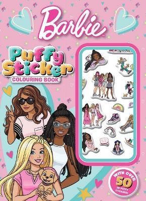 Barbie: Puffy Sticker Colouring Book by Mattel Paper Plus