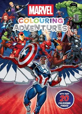 Marvel: Colouring Adventures by | Paper Plus