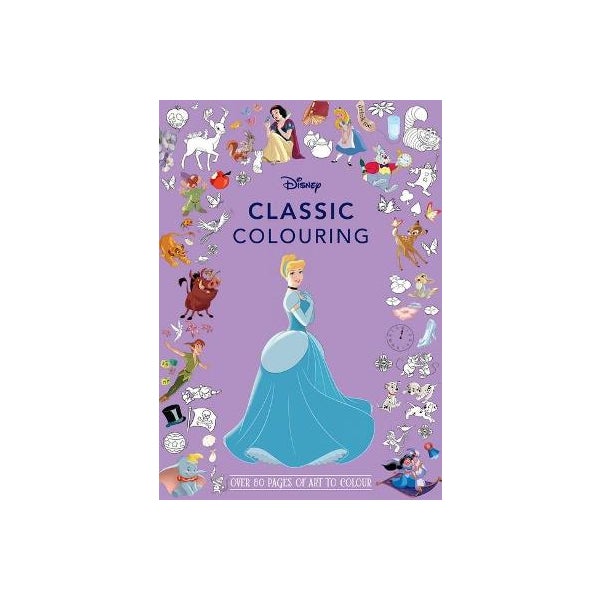 Disney: Classic Adult Colouring by Disney Licensed Publishing | Paper Plus